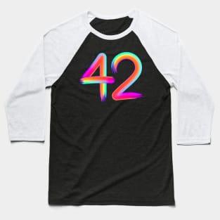 brushed 42 Baseball T-Shirt